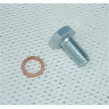 ENGINE OUTLET SCREW WITH SEAL M8